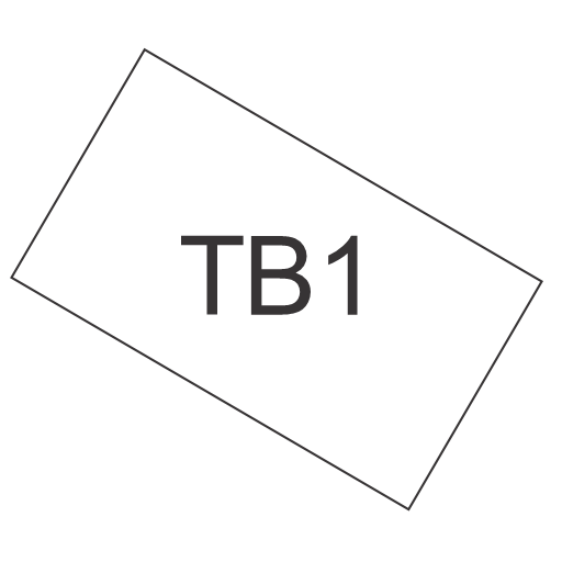 پلان واحد های بال B طبقه 48 واحد TB1